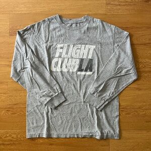 Flight Club LA Grey Long Sleeve Shirt